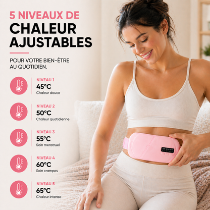 Ceinture chauffante menstruelle